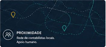 Rede de contabilistas locais e apoio humano